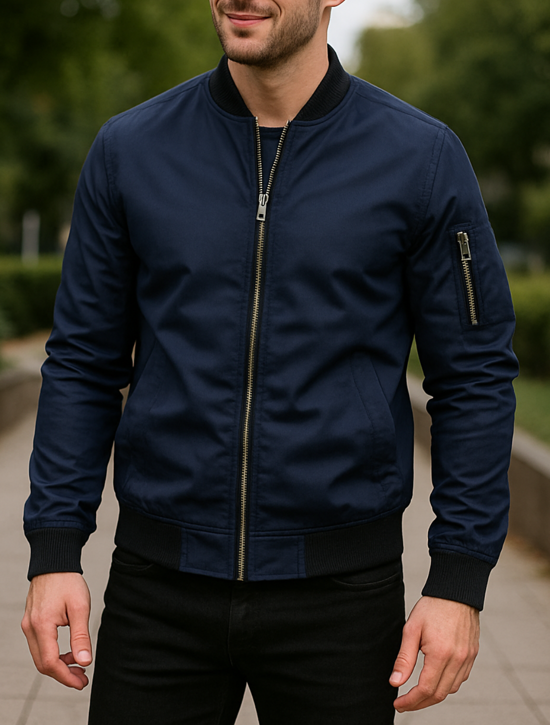 Winddichte Jas Voor Heren, Lichtgewicht Herfst Outdoor Sportjas Met Rits, Casual Lange Mouwen | VIQA VIQA© NEDERLAND