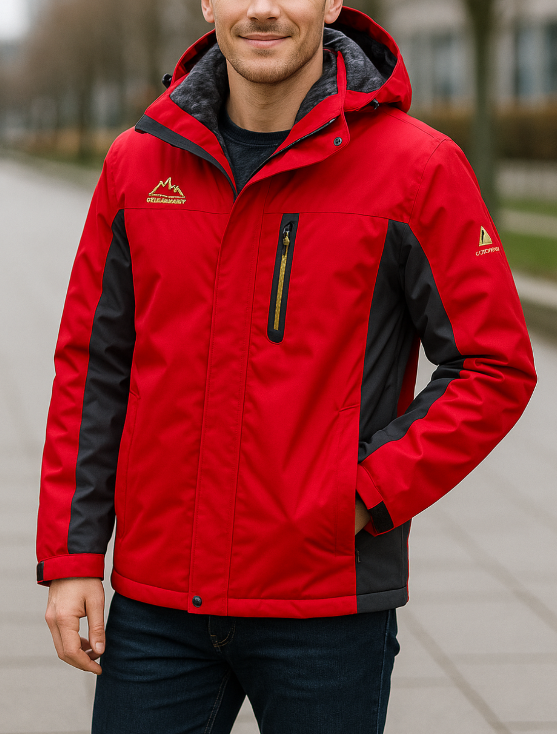 Waterdichte Fleece Jas Voor Heren, Dikke Warme Winddichte Outdoor Parka Jas | VIQA VIQA© NEDERLAND