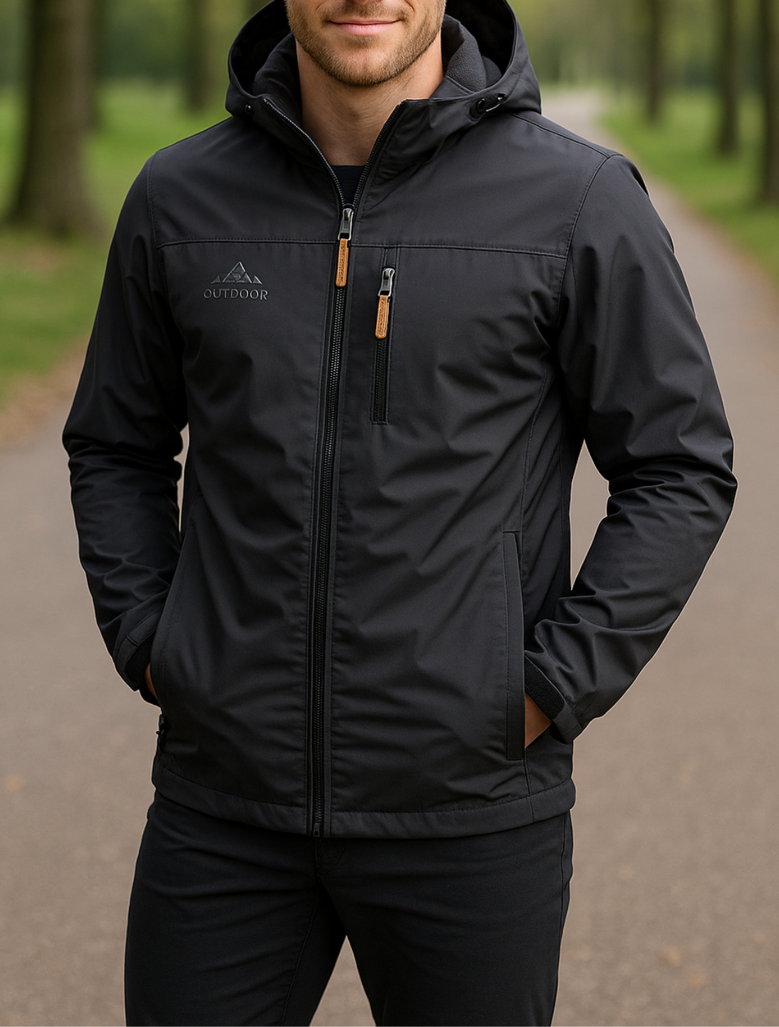 Waterdichte Windjack Voor Heren, Militaire Combatjas Met Capuchon Voor Outdoorwandelingen | VIQA VIQA© NEDERLAND