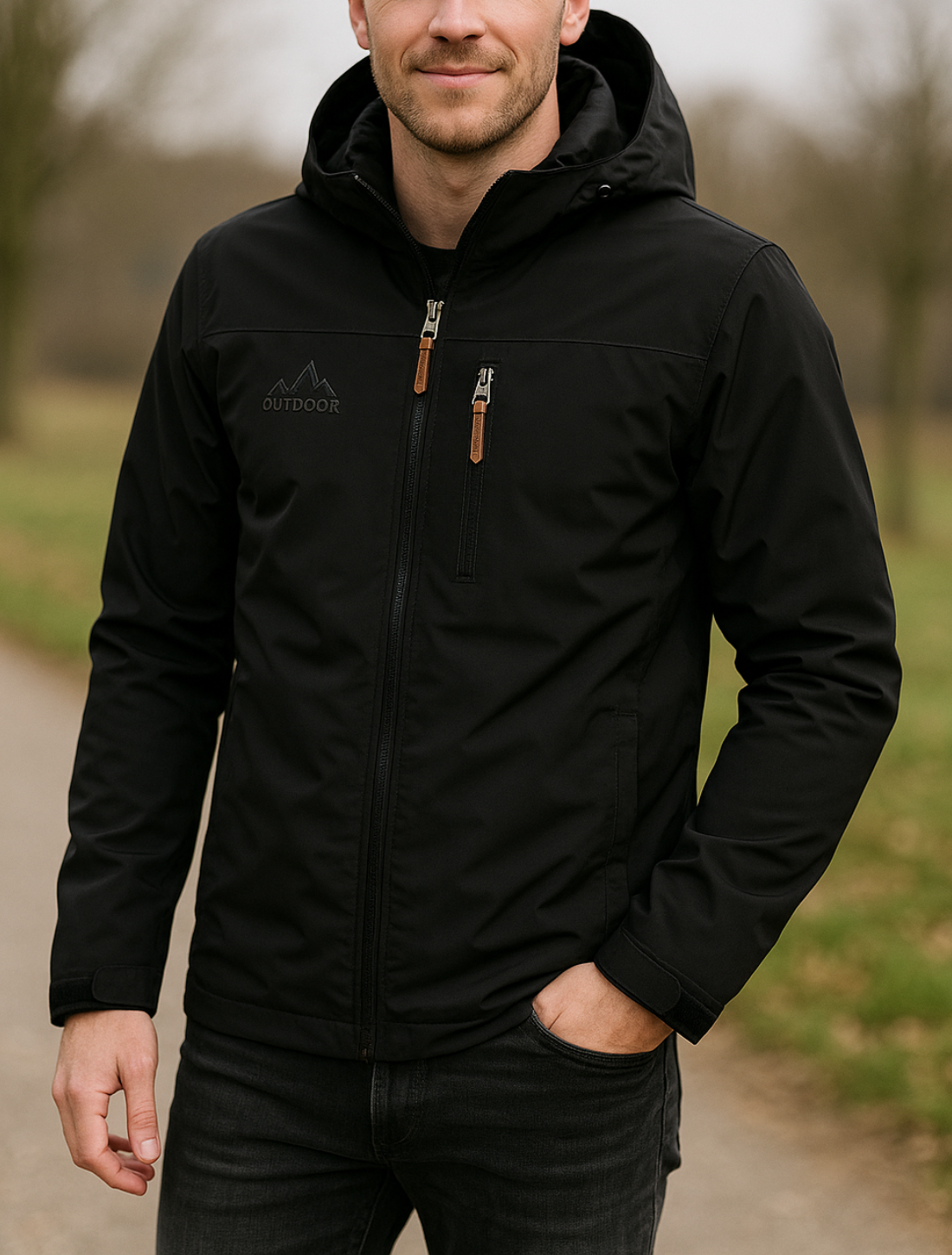 Waterdichte Windjack Met Capuchon Voor Heren, Lichtgewicht Outdoor Camping Sportjas | VIQA VIQA© NEDERLAND