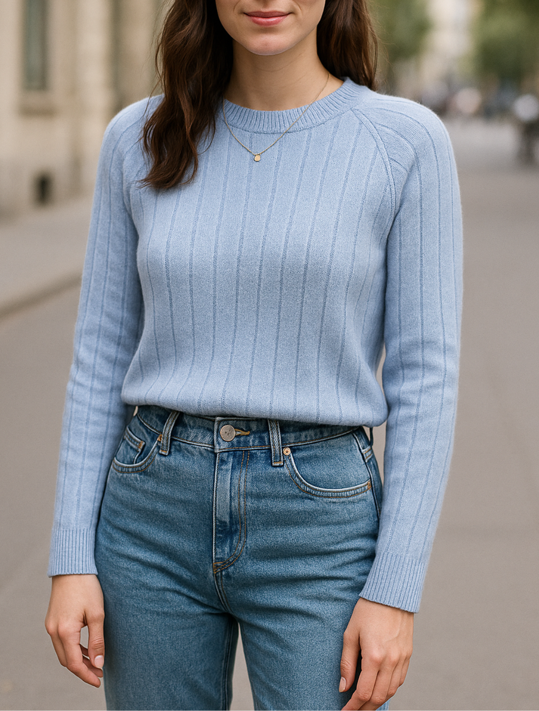 Losse Dames Breigoed Trui, Korte Pullover Met Ronde Hals, Casual Winter-Herfsttop Met Lange Mouwen | VIQA VIQA© NEDERLAND