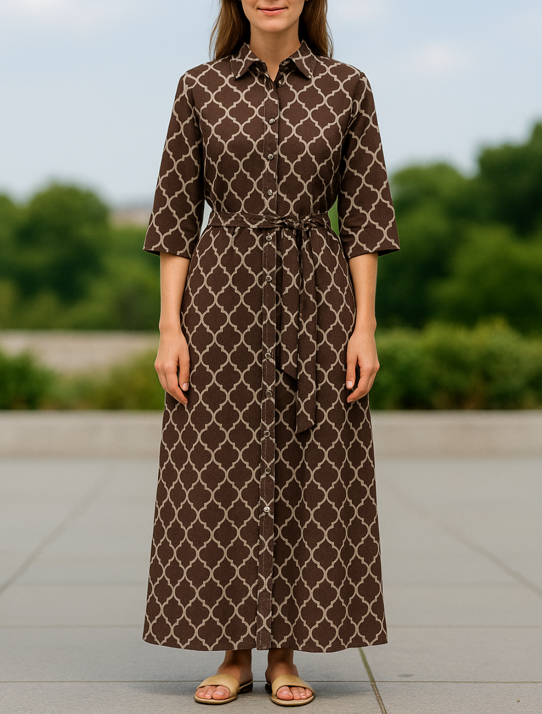 Dames Geruit Shirt Jurk, Kant-Up Losse Pasvorm Met Letter Print, Casual Enkel Breasted Zomer Outfit | VIQA VIQA© NEDERLAND