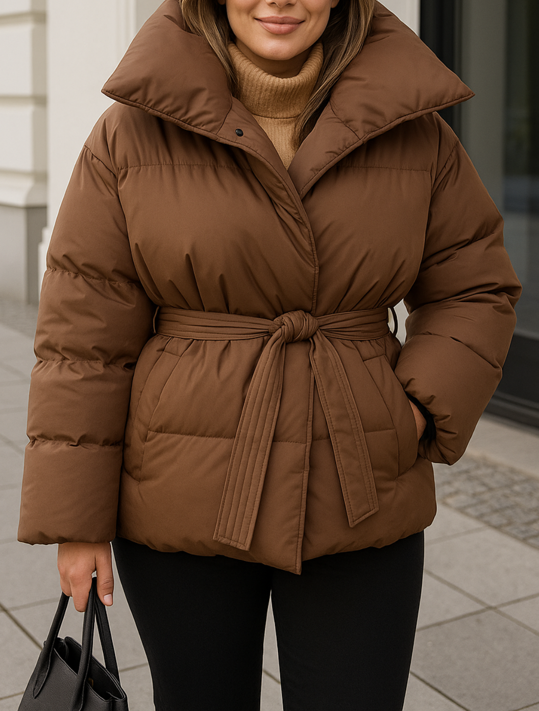 Elegante Lange Parka Voor Dames, Dikke Warme Jas Met Hoge Taille Herfst En Winter Casual Y2K Jas | VIQA VIQA© NEDERLAND