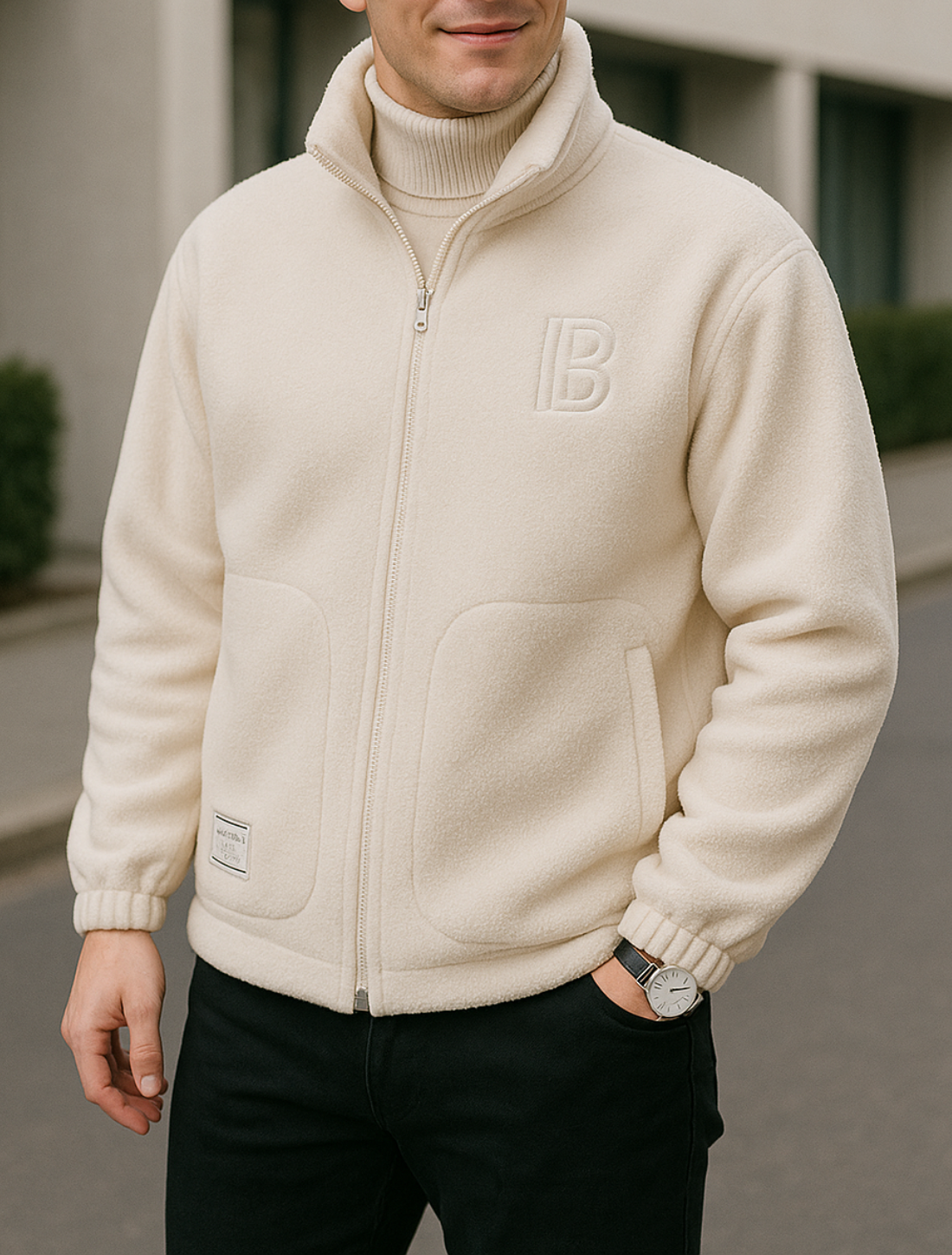 Heren Winter Bontjas, Dikke Katoenen Gewatteerde Lamswollen Jas, Casual Warme Herfstjas Voor Dagelijks Gebruik | VIQA VIQA© NEDERLAND