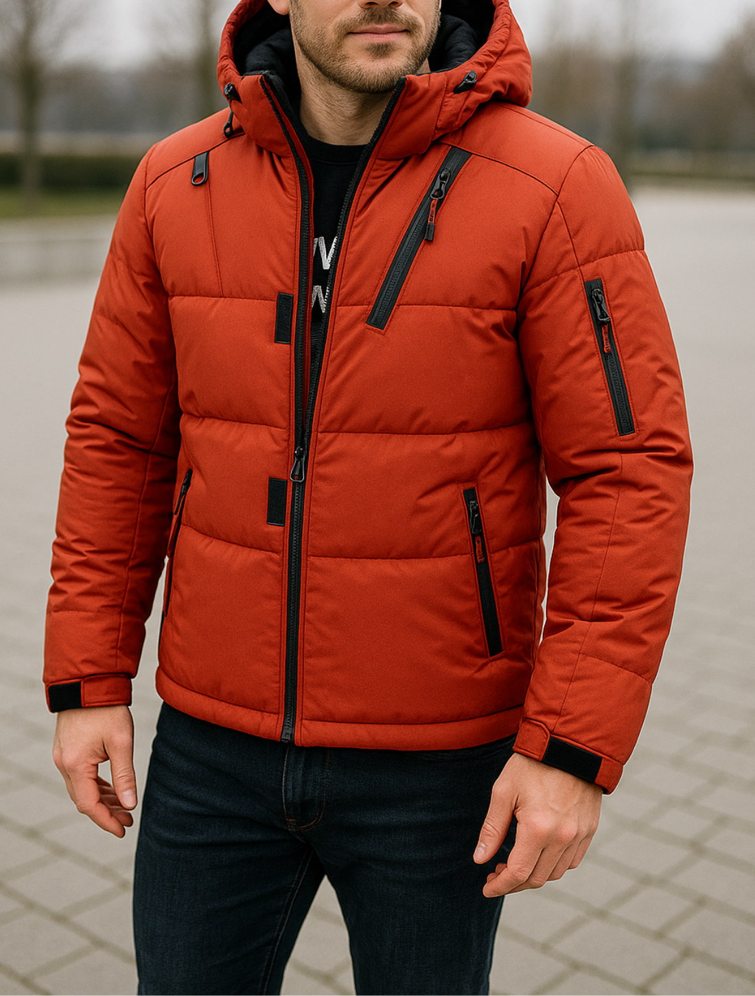 Winter Parka Voor Heren, Dikke Witte Eendendonsjas Voor Extreme Kou | VIQA VIQA© NEDERLAND