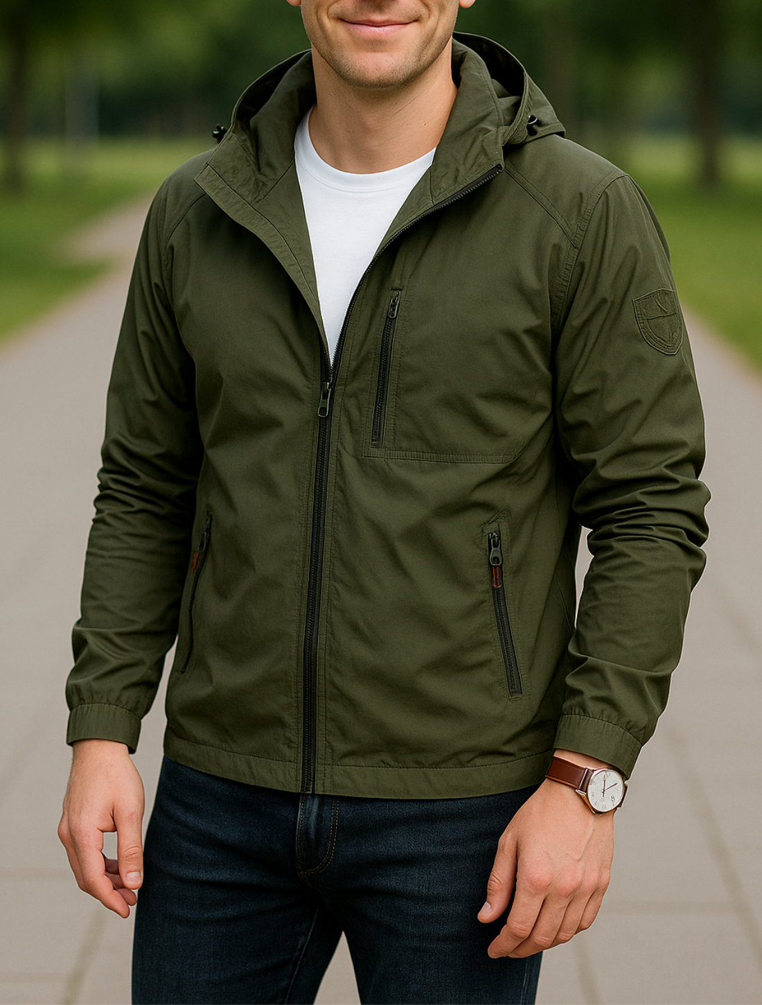Heren Outdoor Wandelen Jacket, Waterdicht Capuchon Windjack, Tactische Militaire Camping Jjas | VIQA VIQA© NEDERLAND
