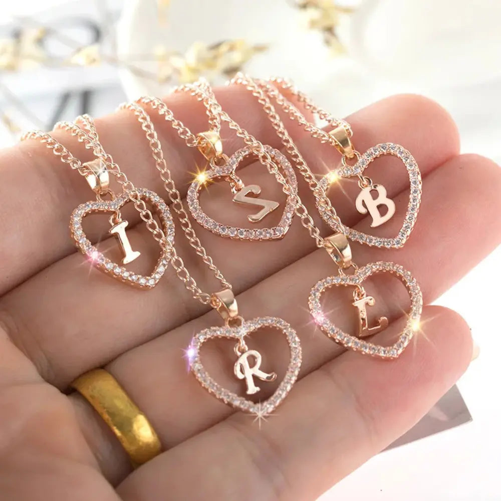26 Letter Zirkoon Liefde Ketting Sieraden Hanger VIQA© NEDERLAND