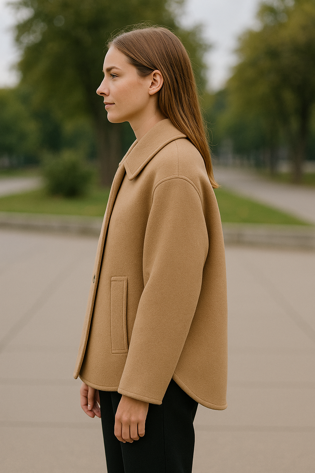 Korte Damesjas Van Wolmix, Losvallende Casual Top | VIQA VIQA© NEDERLAND