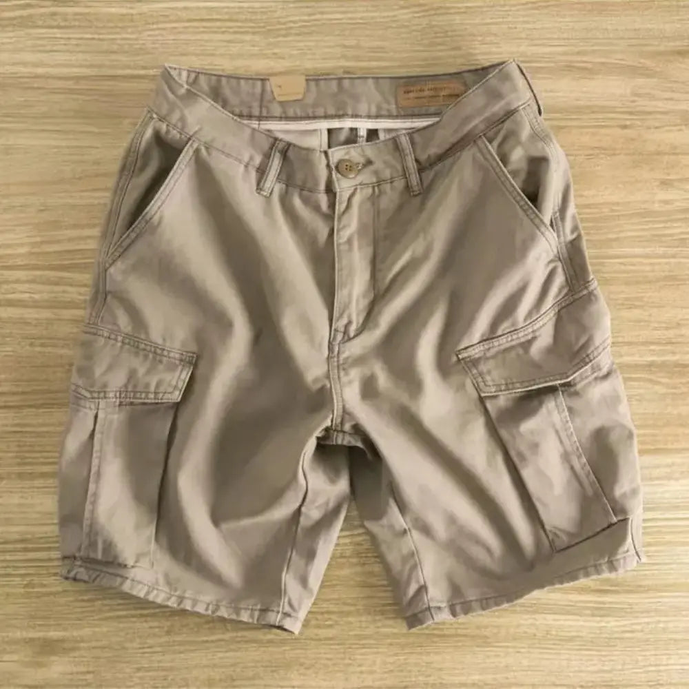 Heren Zomerse Cargo Shorts Met Meerdere Zakken VIQA© NEDERLAND