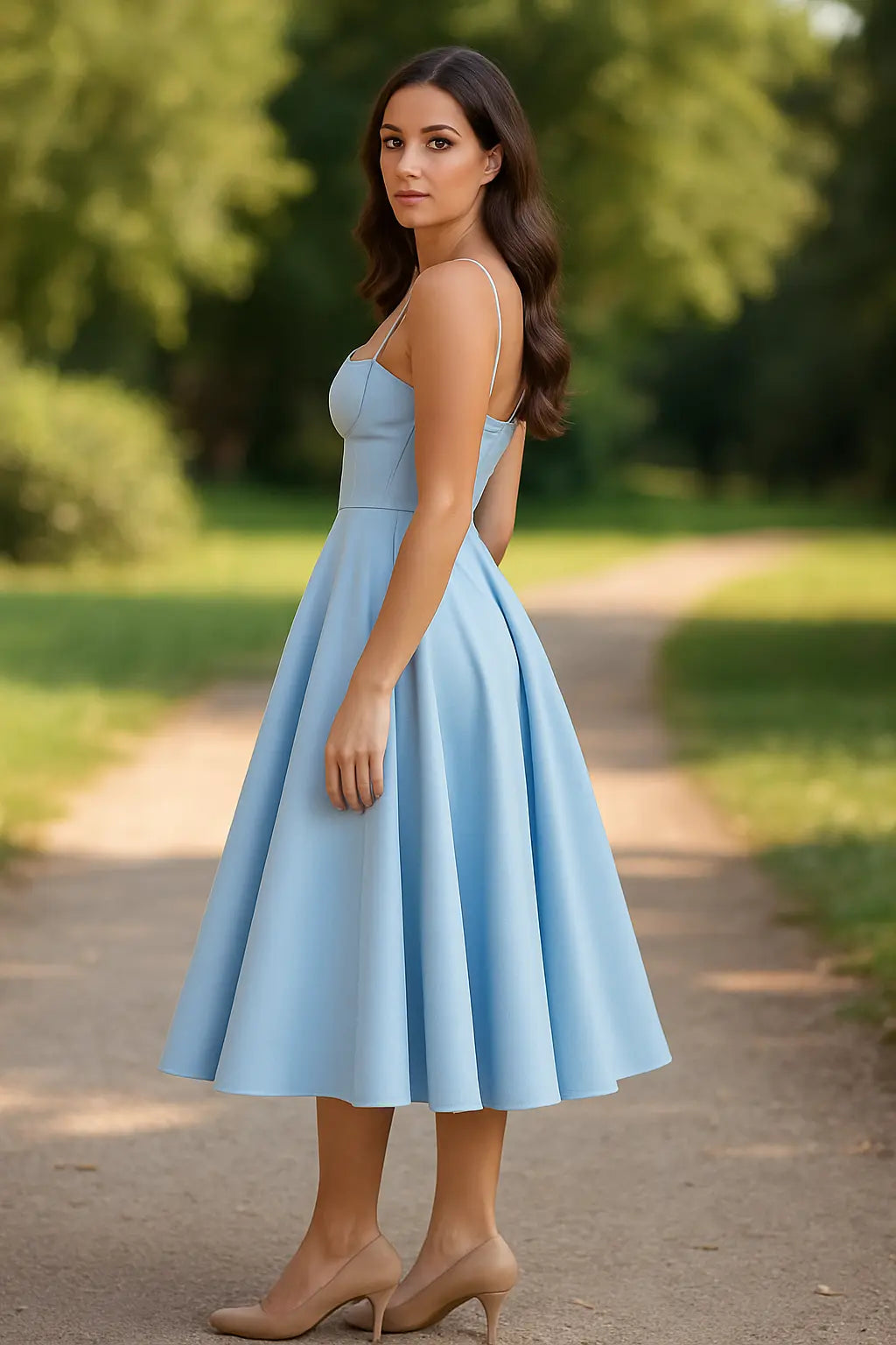 Elegante Gala Jurk Voor Dames, Luxe Prom Gown Met Ruches, Bruiloft Gast Vakantie Outfit | VIQA VIQA© NEDERLAND