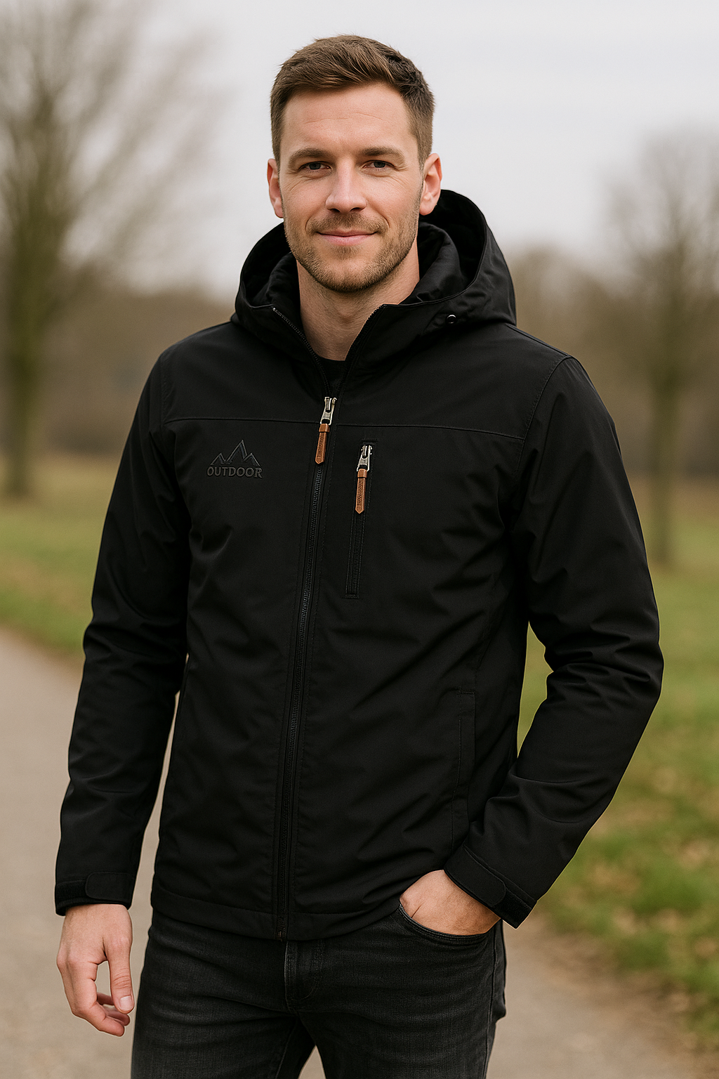 Waterdichte Windjack Met Capuchon Voor Heren, Lichtgewicht Outdoor Camping Sportjas | VIQA VIQA© NEDERLAND