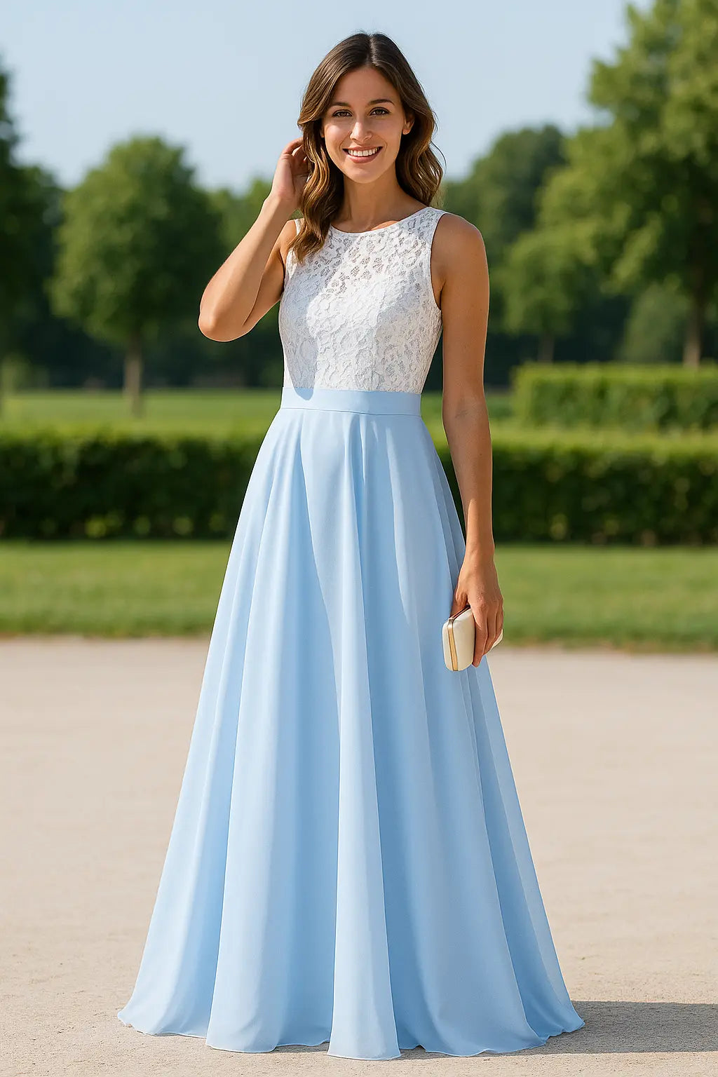 Dames Boho Maxi Jurk, Mouwloze Hollow Out Strand Jurk, Avond Feest Outfit | VIQA VIQA© NEDERLAND