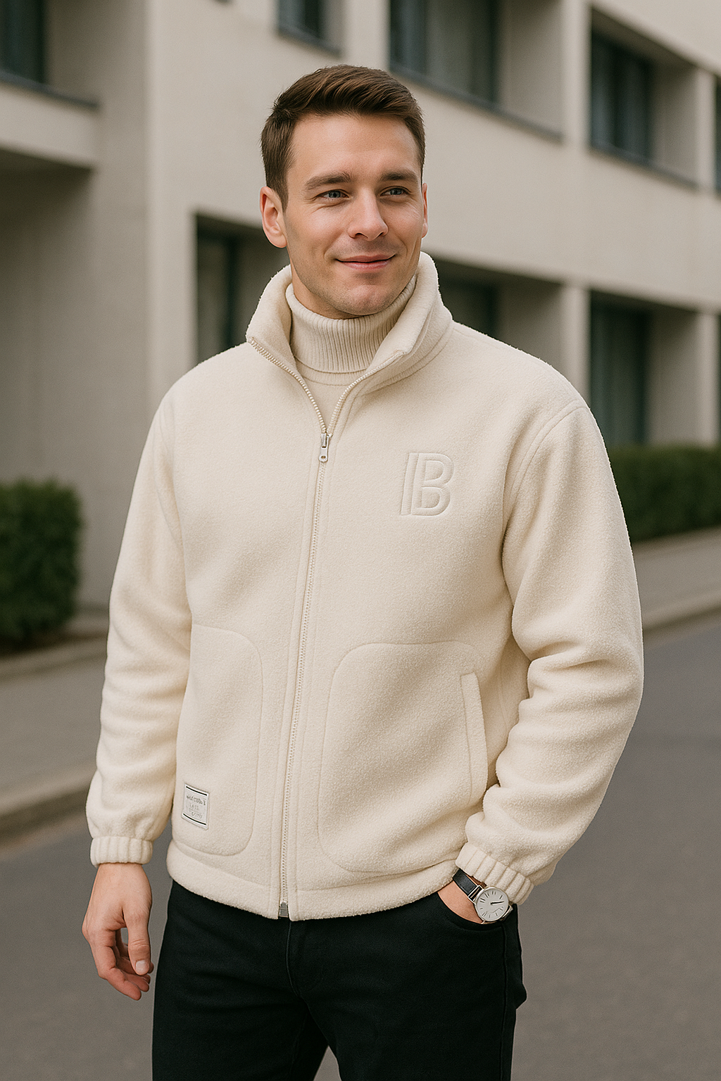 Heren Winter Bontjas, Dikke Katoenen Gewatteerde Lamswollen Jas, Casual Warme Herfstjas Voor Dagelijks Gebruik | VIQA VIQA© NEDERLAND