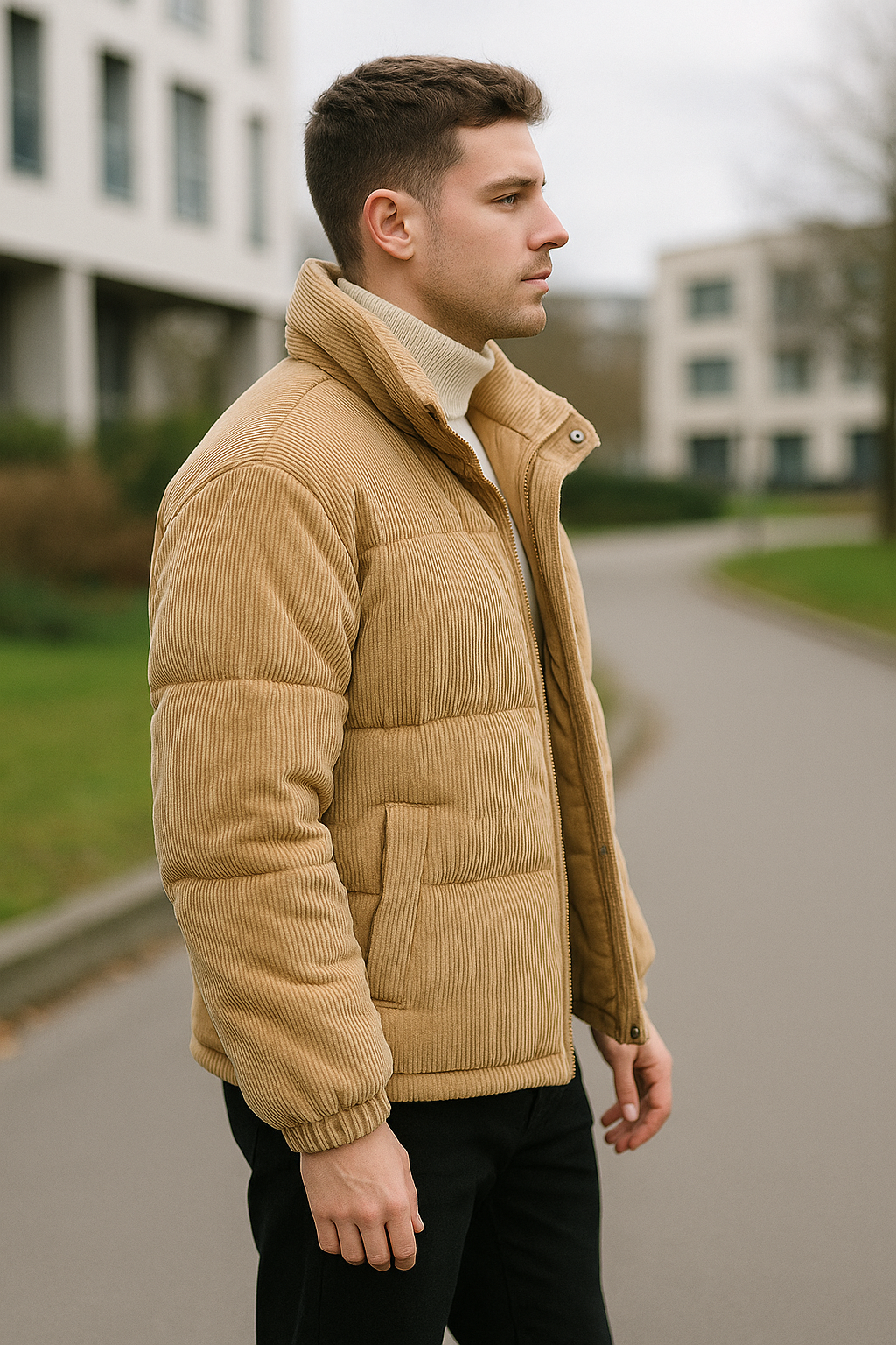 Dames winterjas, Dikke Gewatteerde Jas Met Capuchon En Reverskraag, Casual Warme Bovenkleding | VIQA VIQA© NEDERLAND