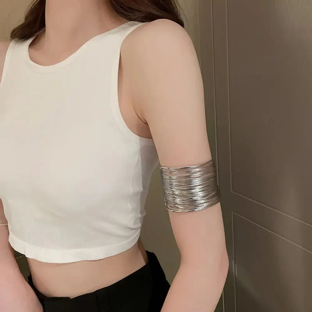 Meerlagige Armband Opening Bangles voor Dames VIQA© NEDERLANDZilver