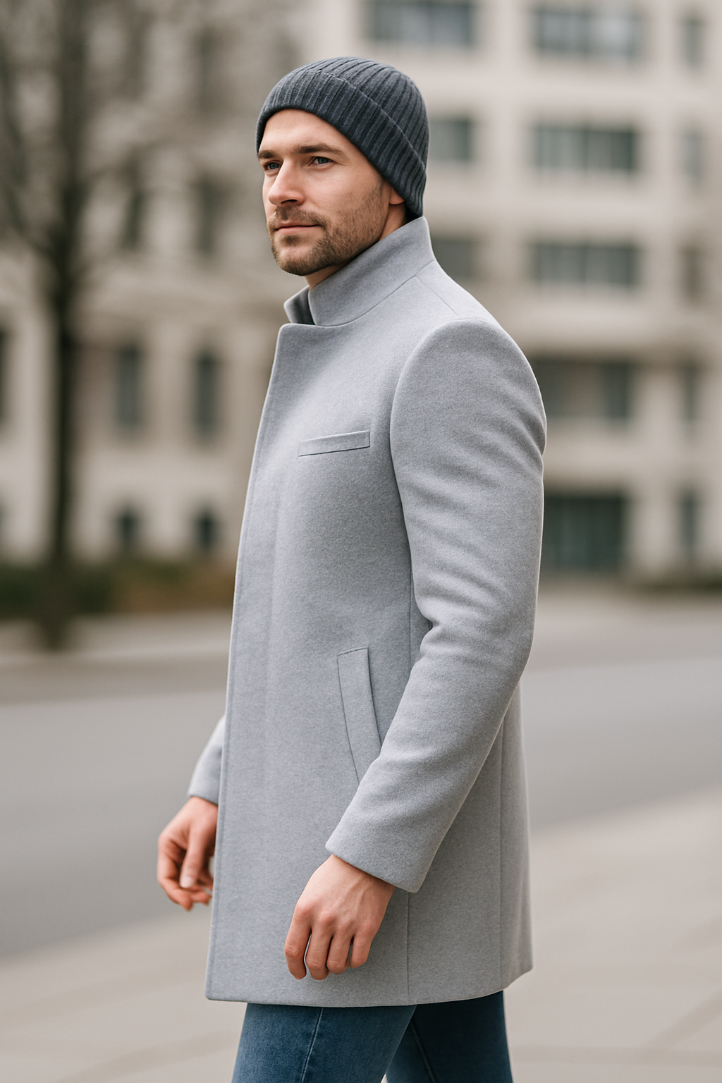 Wintertrenchcoat Voor Heren, Formele Casual Lange Overjas, Warme Outdoorjas | VIQA VIQA© NEDERLAND