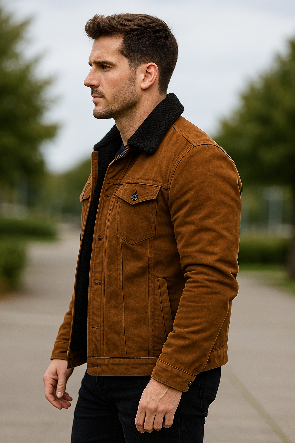 Winterparka Voor Heren, Winddichte Dikke Retro Reversjas, Warme Loszittende Bovenkleding | VIQA VIQA© NEDERLAND