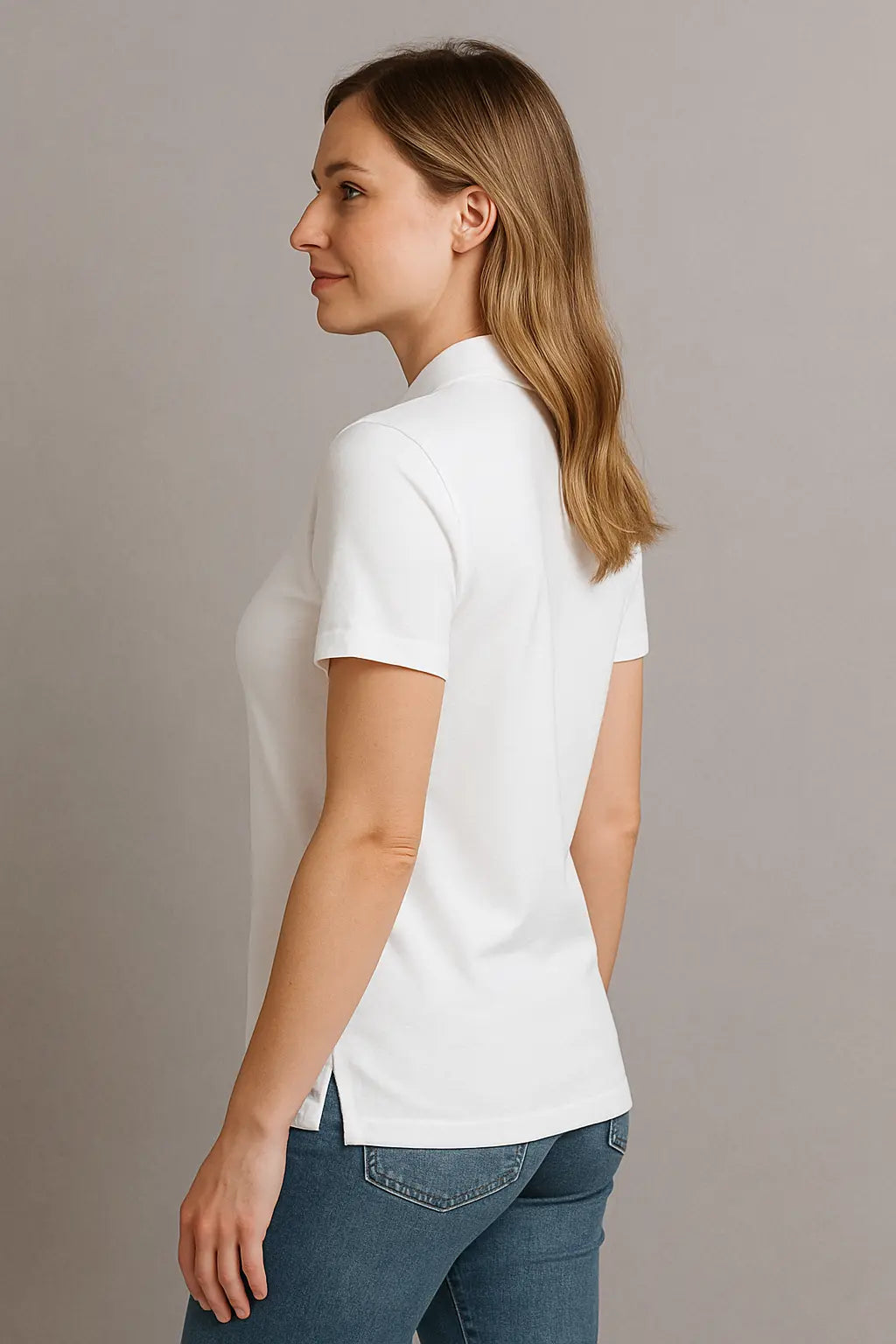 Sophie Dames Zomer Polo T-Shirt Met Korte Mouwen VIQA© NEDERLAND