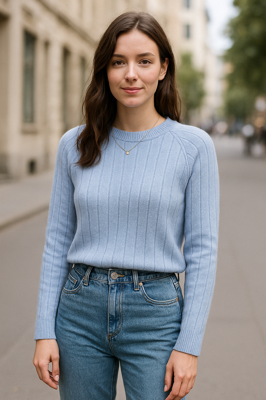 Losse Dames Breigoed Trui, Korte Pullover Met Ronde Hals, Casual Winter-Herfsttop Met Lange Mouwen | VIQA VIQA© NEDERLAND