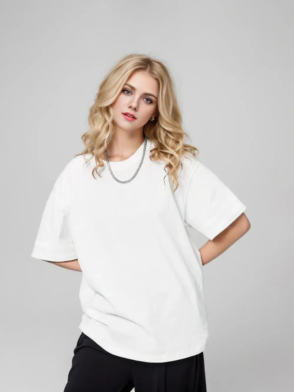 Blair Katoen Comfort Oversized T-Shirt VIQA© NEDERLANDWit-XXL