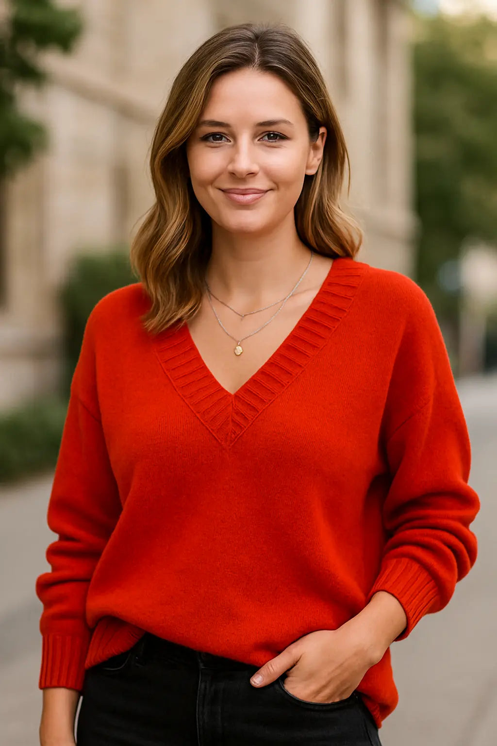 Dames Casual Gebreide Trui, Loszittende Trui Met Lange Mouwen, Winter Vintage Gebreide Top | VIQA VIQA© NEDERLAND