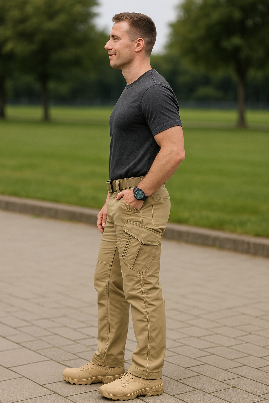 Tactische Cargobroek Voor Heren, Outdoor Wandel- En Joggingbroek, Militaire Broek Met Meerdere Zakken | VIQA VIQA© NEDERLAND