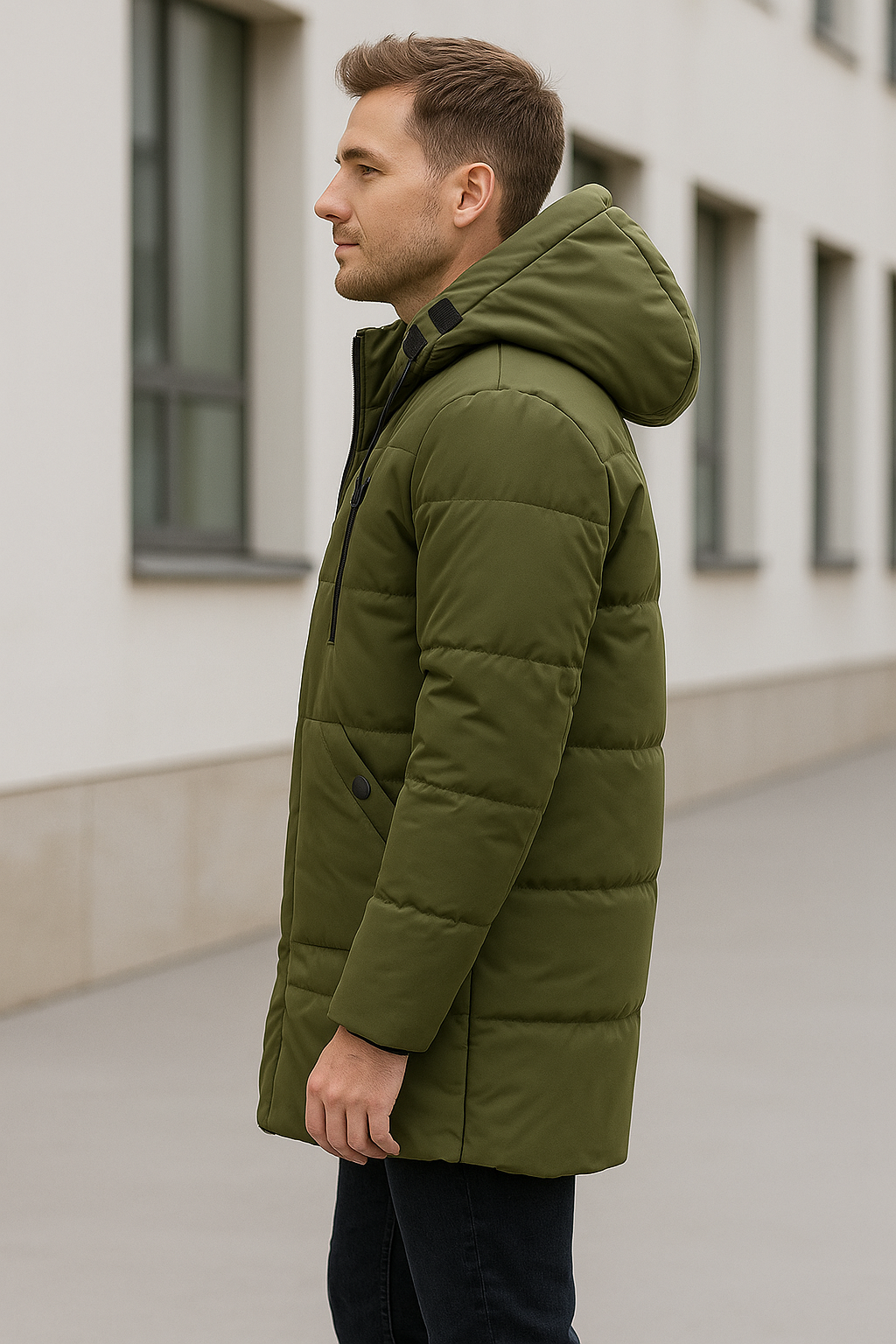 Winterjas Voor Heren, Waterdichte Windjack Met Capuchon, Casual Outdoor- En Kampeerjas | VIQA VIQA© NEDERLAND