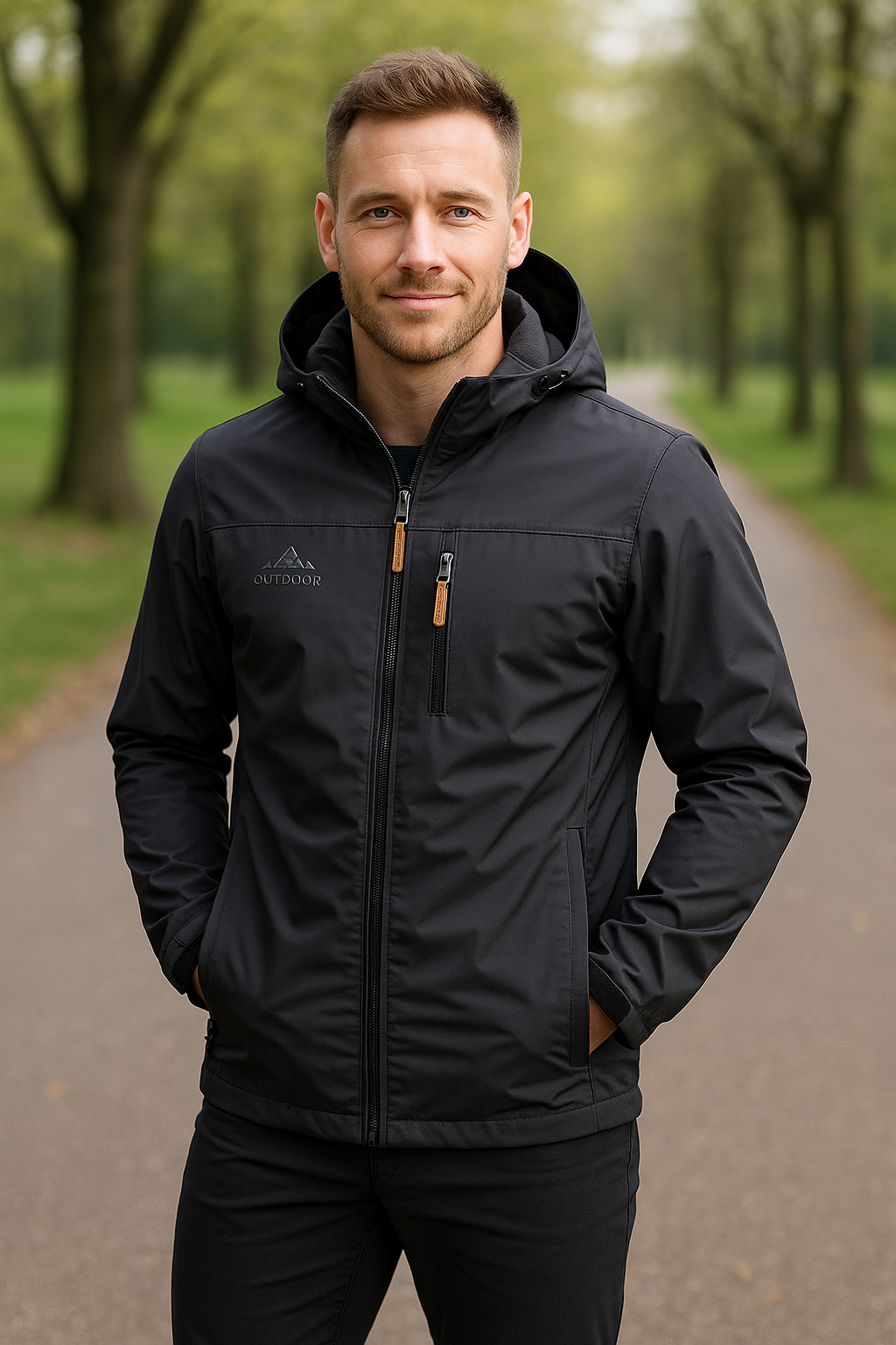 Waterdichte Windjack Voor Heren, Militaire Combatjas Met Capuchon Voor Outdoorwandelingen | VIQA VIQA© NEDERLAND