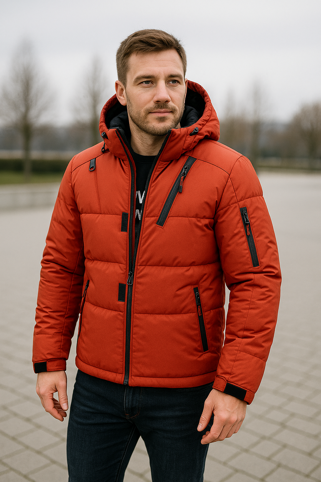 Winter Parka Voor Heren, Dikke Witte Eendendonsjas Voor Extreme Kou | VIQA VIQA© NEDERLAND