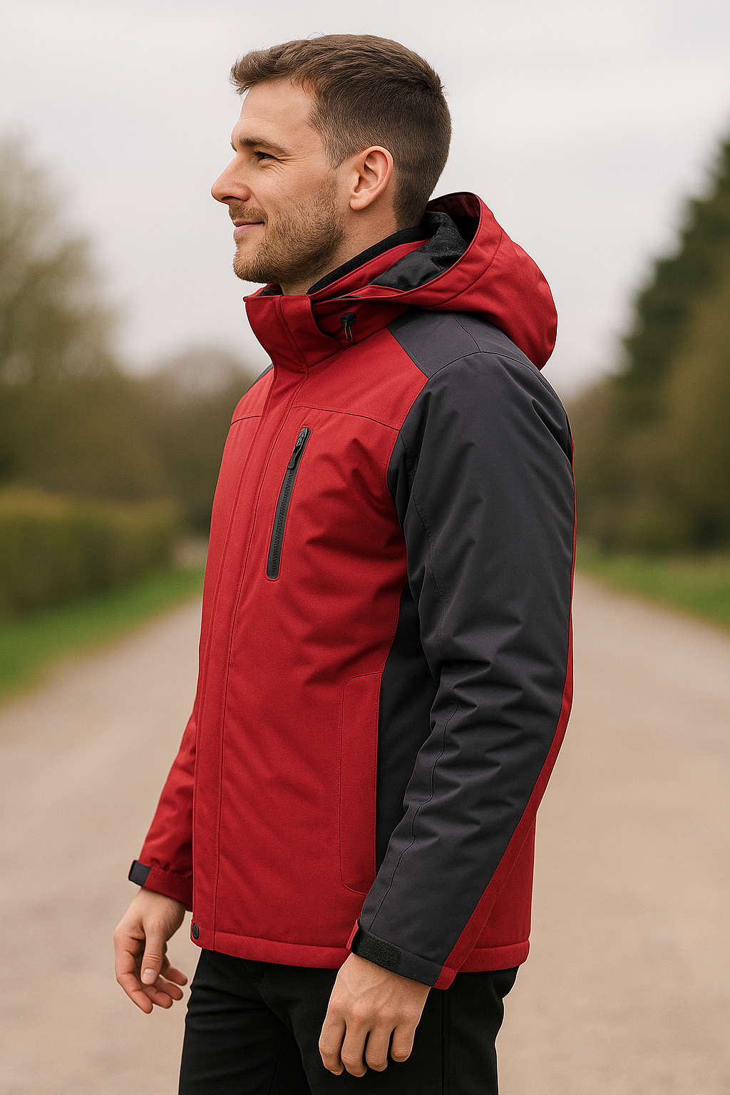 Waterdichte Jas Met Capuchon Voor Heren, Winter Outdoor Windjack Mantel | VIQA VIQA© NEDERLAND