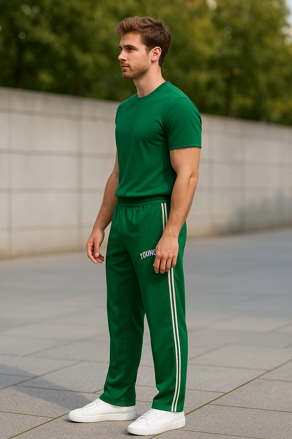 Sneldrogende sportbroek voor heren, Joggers met ritssluiting voor basketbal, hardlopen en training | VIQA VIQA© NEDERLAND