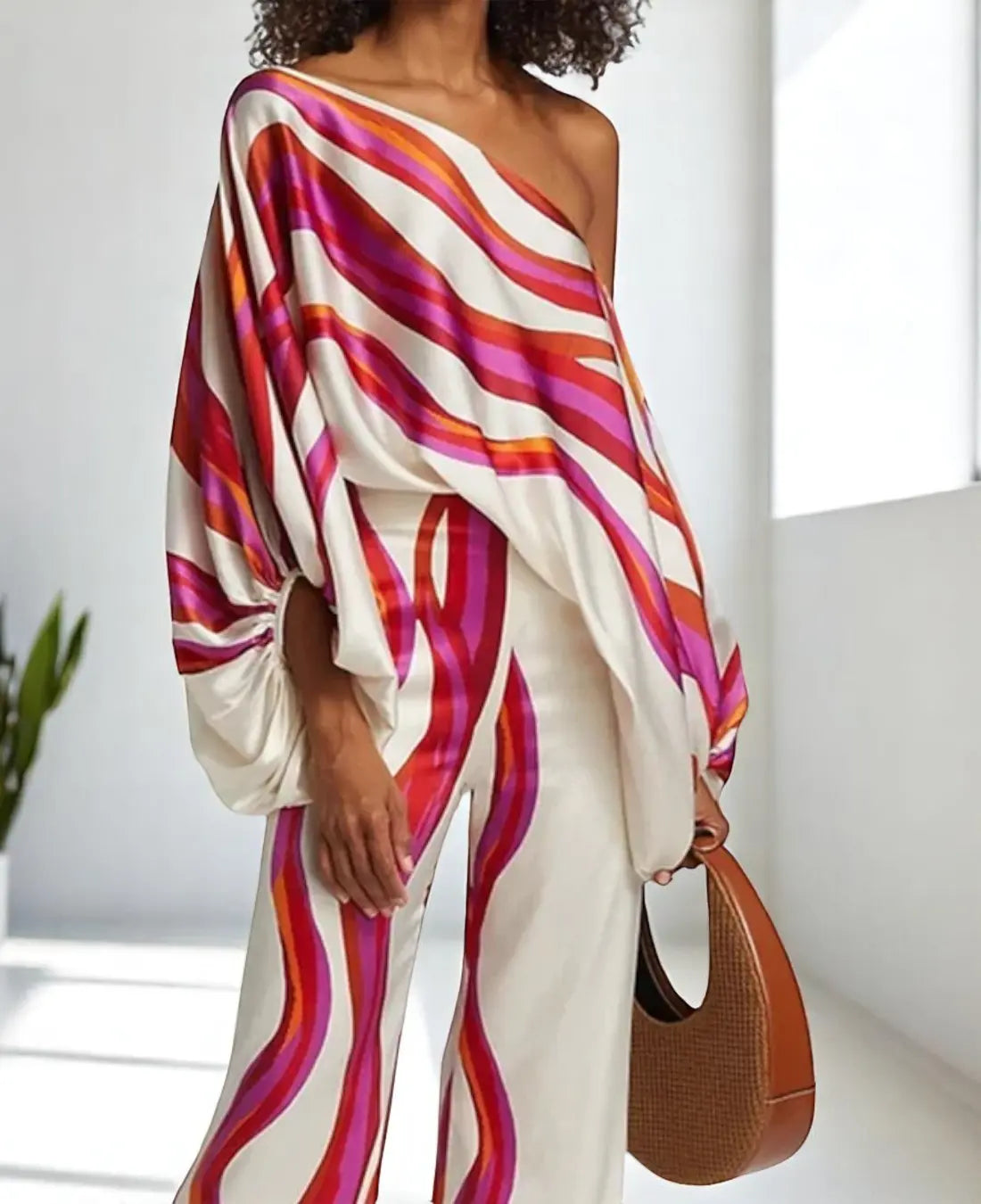 Dianne Dames Zomer Elegante Tweedelige Set VIQA© NEDERLAND