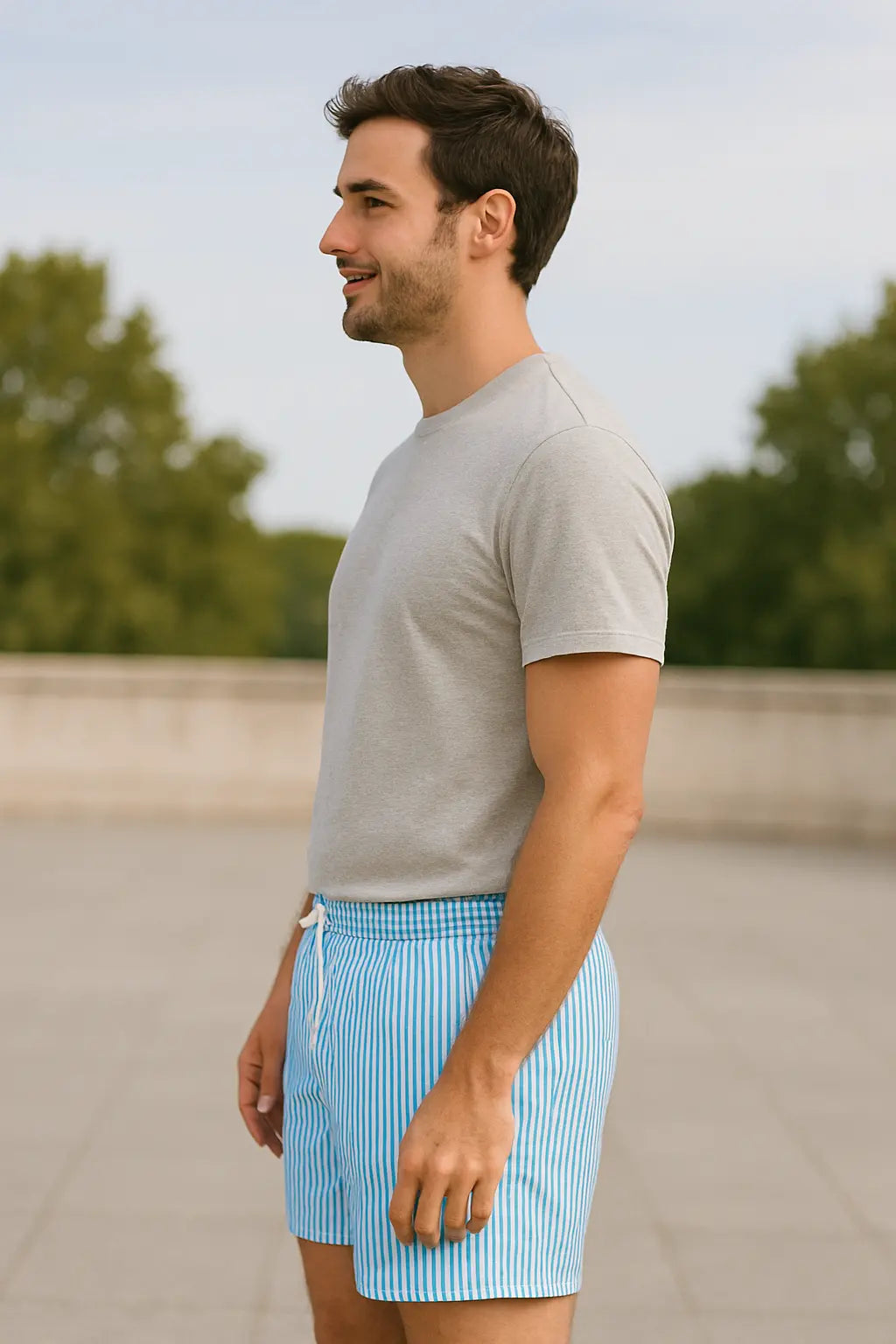 Zomer Sportshorts Voor Heren, Lichtgewicht Surfshorts Voor Op Het Strand, Ademend Vrijetijdskleding | VIQA VIQA© NEDERLAND