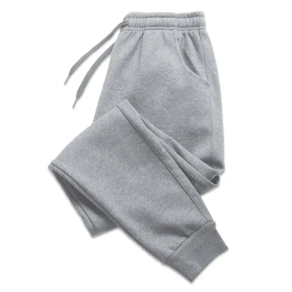 Heren Fleece Joggingbroek VIQA© NEDERLANDGrijs-3XL