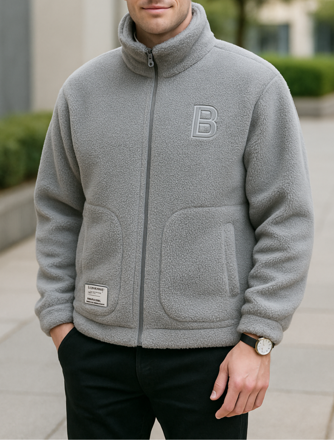 Heren Winter Bontjas, Dikke Katoenen Gewatteerde Lamswollen Jas, Casual Warme Herfstjas Voor Dagelijks Gebruik | VIQA VIQA© NEDERLAND