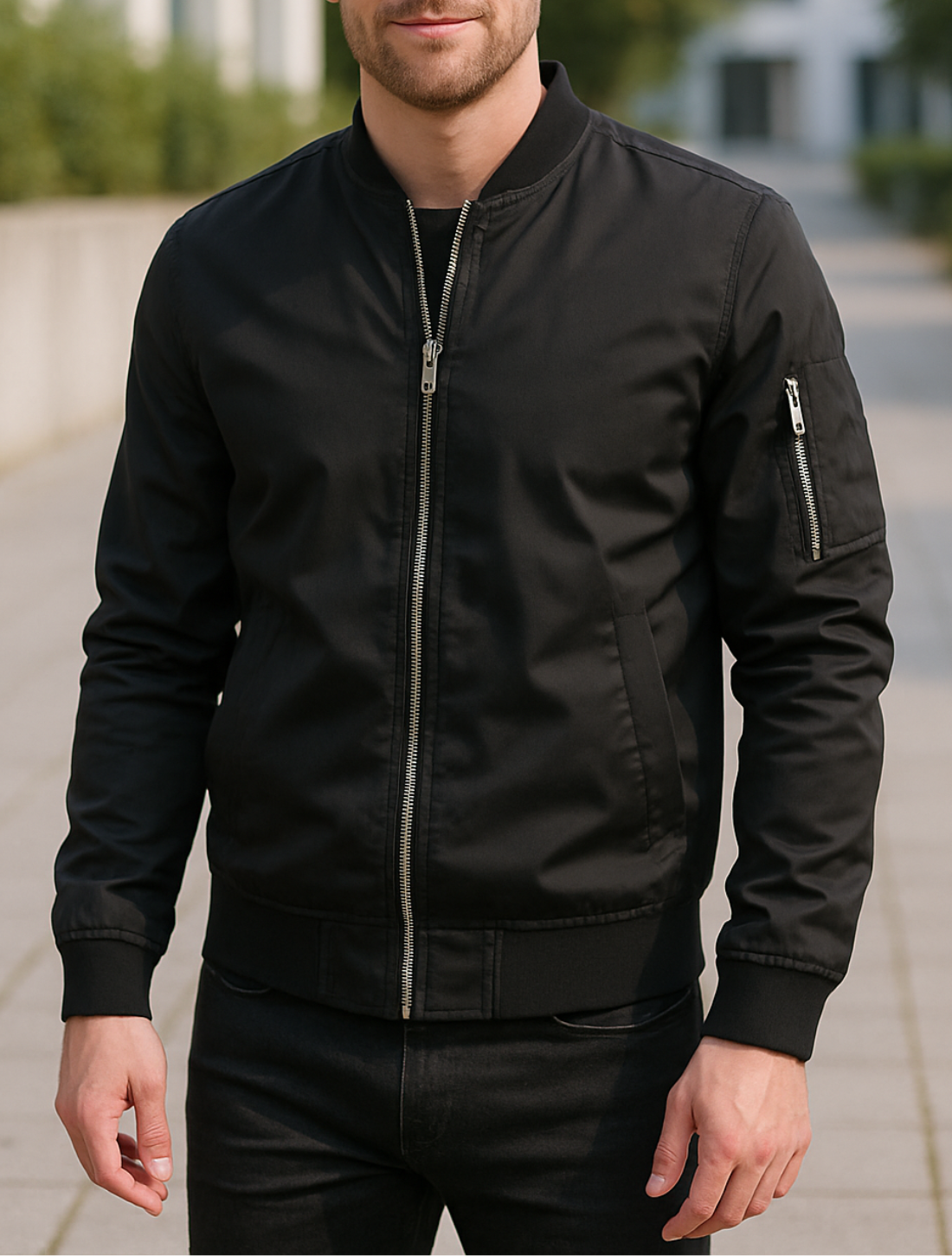 Winddichte Jas Voor Heren, Lichtgewicht Herfst Outdoor Sportjas Met Rits, Casual Lange Mouwen | VIQA VIQA© NEDERLAND