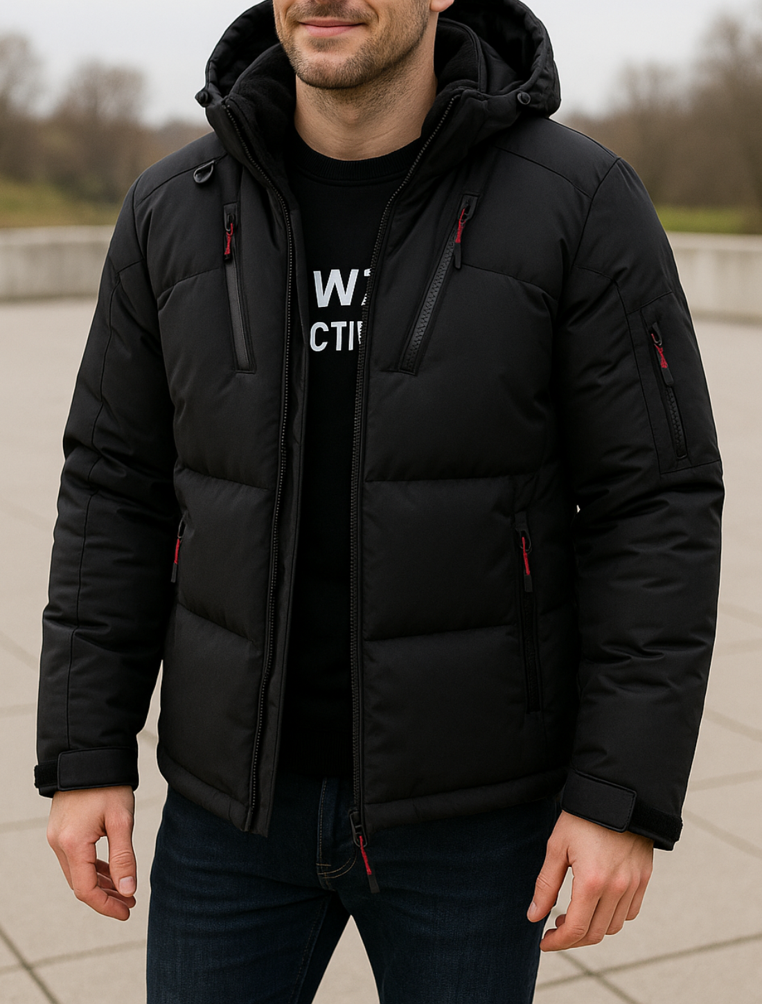 Winter Parka Voor Heren, Dikke Witte Eendendonsjas Voor Extreme Kou | VIQA VIQA© NEDERLAND