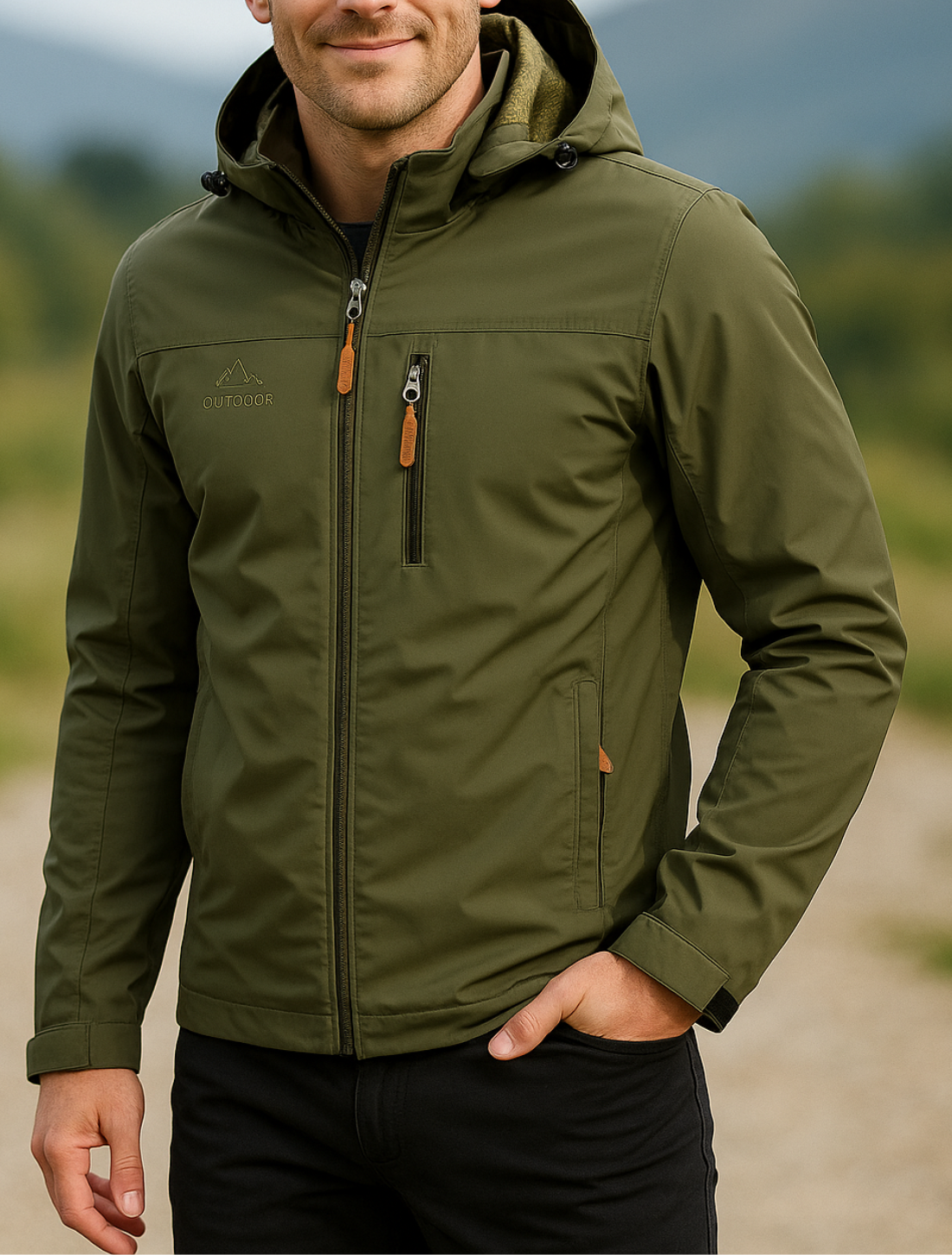 Waterdichte Windjack Voor Heren, Militaire Combatjas Met Capuchon Voor Outdoorwandelingen | VIQA VIQA© NEDERLAND