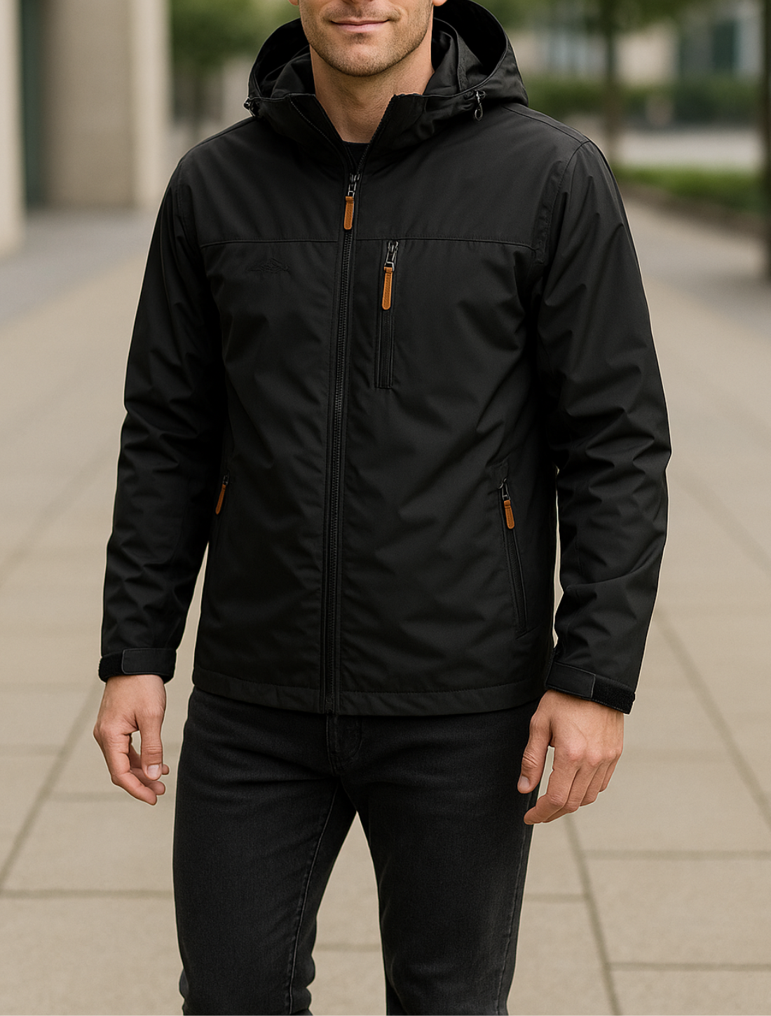 Waterdichte Winterjas Voor Heren, Casual Outdoor Wandelwindjack Met Capuchon | VIQA VIQA© NEDERLAND