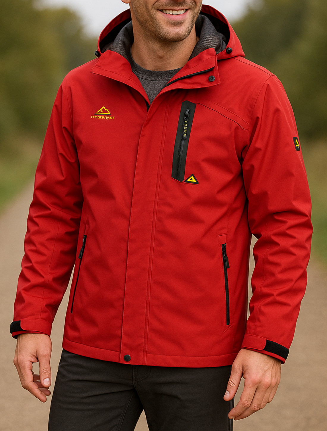 Lichtgewicht Waterdichte Jas Voor Heren, Mesh Gevoerde Outdoor Regen- En Windjack Voor Wandelen En Vssen | VIQA VIQA© NEDERLAND