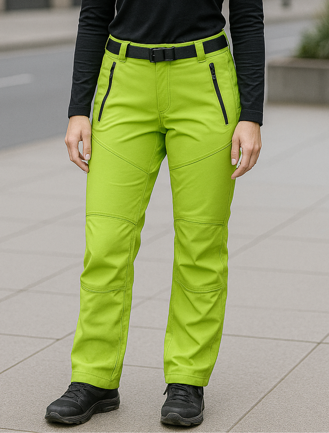 Dames Thermische Fleece Broek, Stretch Waterdichte Haaienhuid Winter Warme Dikke Voering Broek | VIQA VIQA© NEDERLAND