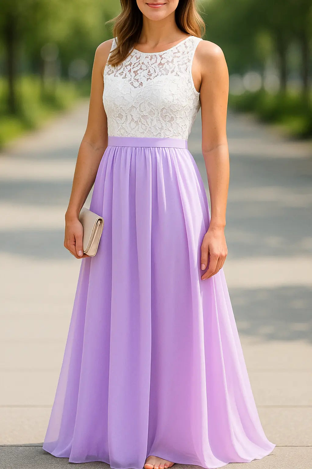 Dames Boho Maxi Jurk, Mouwloze Hollow Out Strand Jurk, Avond Feest Outfit | VIQA VIQA© NEDERLANDPaars / 2XL