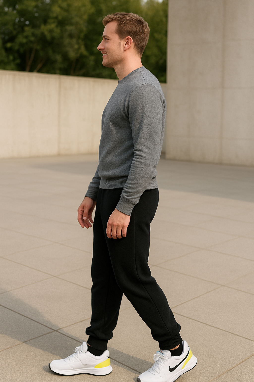Heren Winter Jogging Broek, Dikke Lam Wol Gevoerd, Casual Koord Katoenen Sportkleding Bottoms | VIQA VIQA© NEDERLAND