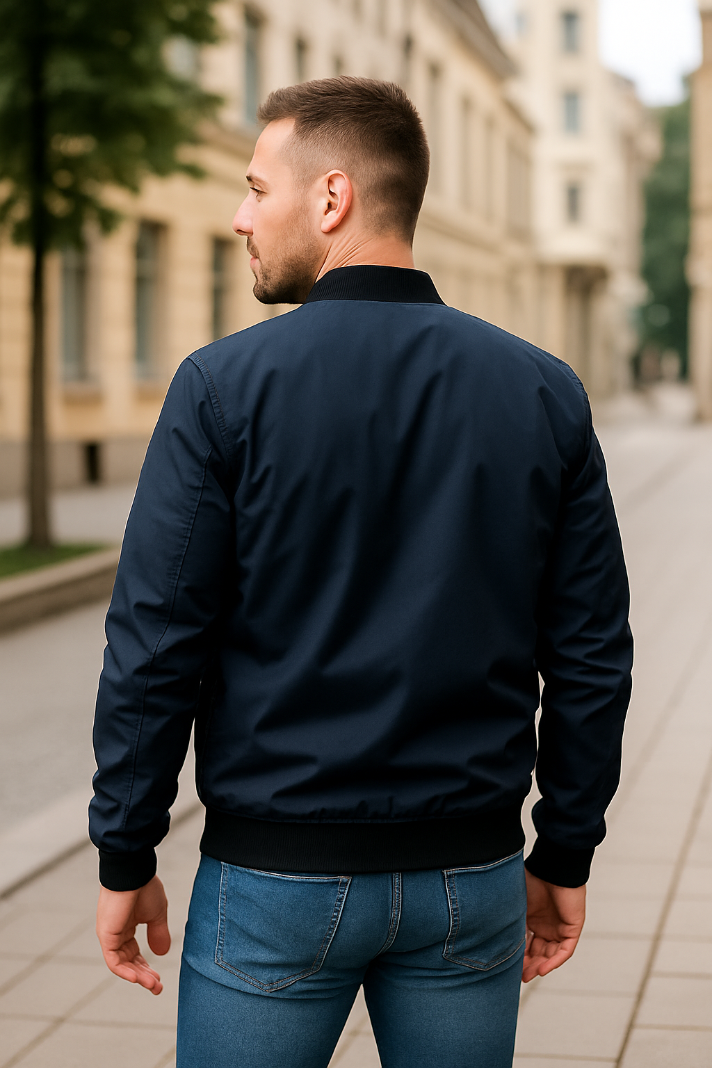 Heren Pilotenjack, Casual Bomberjack Met Ritssluiting Voor Winter- En Herfst Streetwear | VIQA VIQA© NEDERLAND