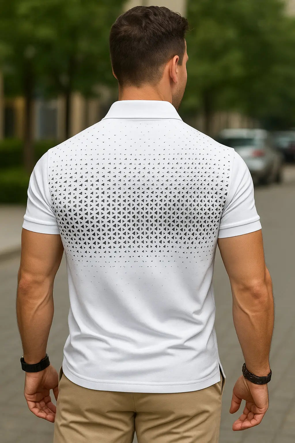 Heren Polo Met Rits VIQA© NEDERLAND