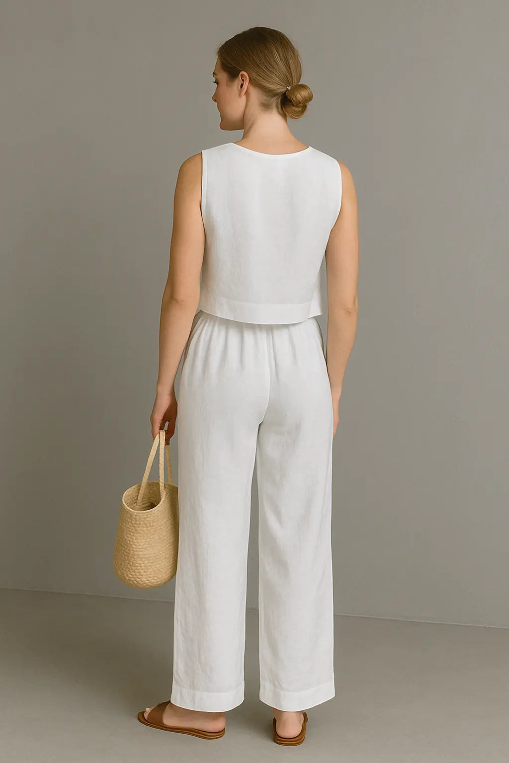 Patricia Dames Zomerse Tweedelige Tanktop En Broek Set VIQA© NEDERLAND