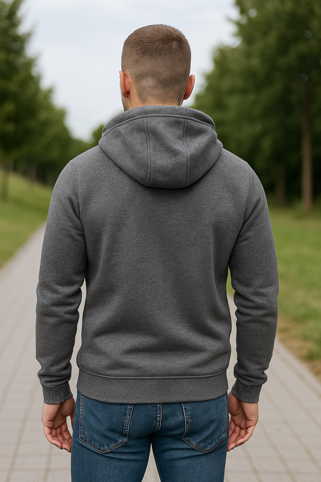 Fleece Hoodie Met Ritssluiting Voor Heren, Dik Warm Sweatshirt Met Capuchon Voor Casual Sportkleding | VIQA VIQA© NEDERLAND