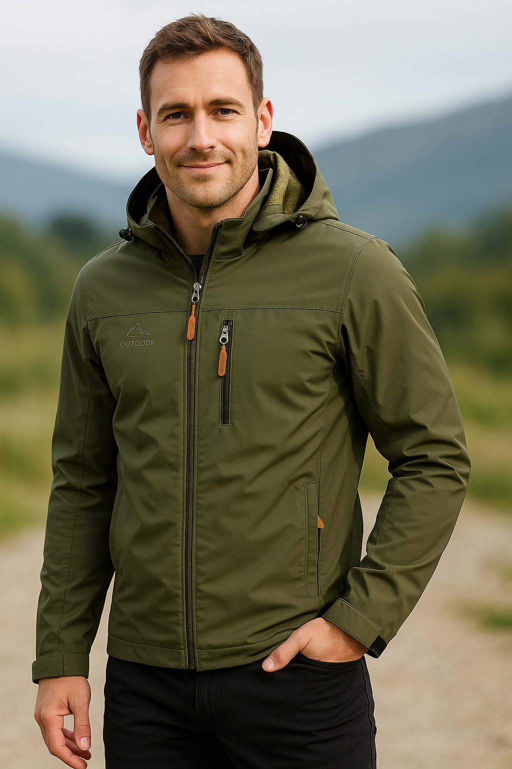 Waterdichte Windjack Voor Heren, Militaire Combatjas Met Capuchon Voor Outdoorwandelingen | VIQA VIQA© NEDERLAND