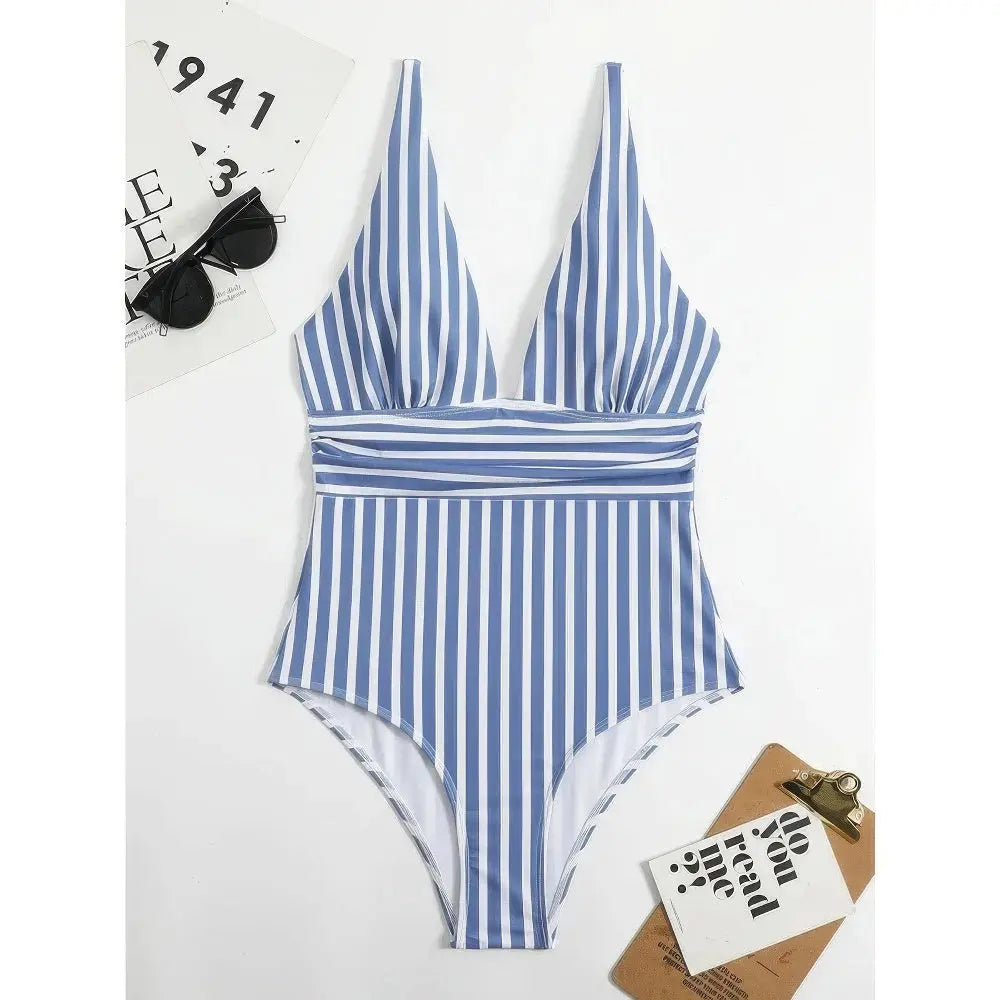 Sexy Zwembody Voor Dames VIQA© NEDERLANDBlauw-XL