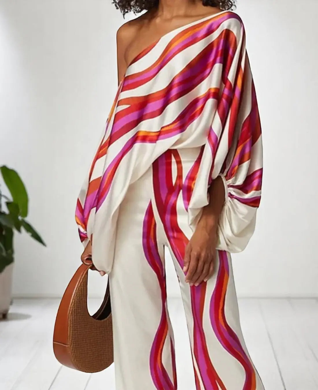 Dianne Dames Zomer Elegante Tweedelige Set VIQA© NEDERLAND